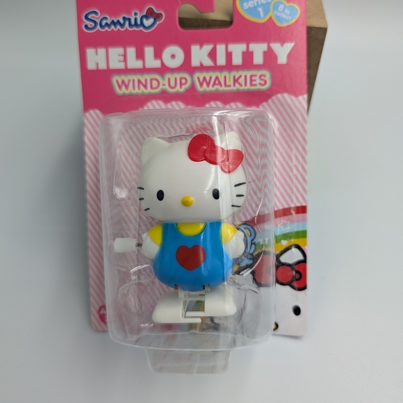 Hello Kitty Wind-Up Walkies - Red, Blue, White - Picture 3 of 4